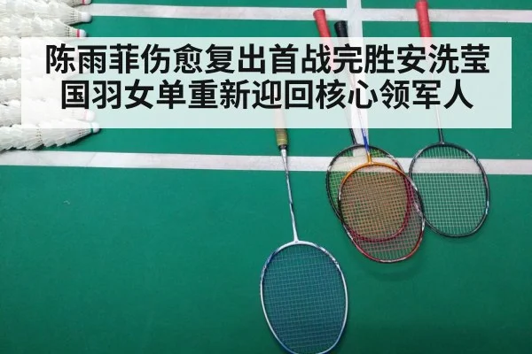 陈雨菲伤愈复出首战完胜安洗莹 国羽女单重新迎回核心领军人